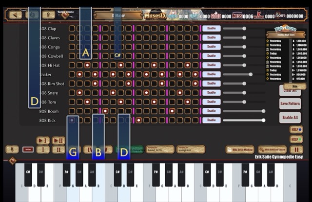 Drum machine performance preview
